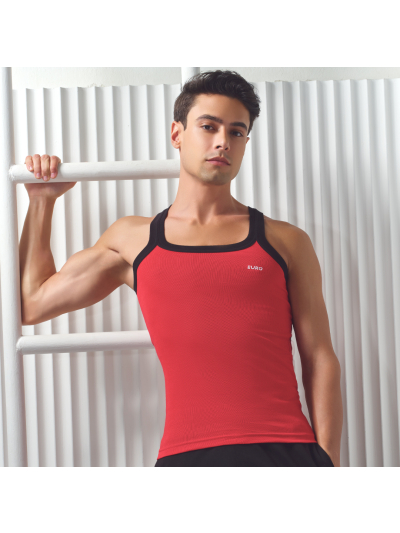 Euro Micra Gym Vest Assorted Colour Pack Of 1
