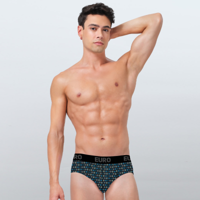 EURO MICRA BRIEF ASSORTED PRINT PACK OF 1