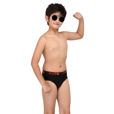 Euro Micra Junior Brief Assorted Colour Pack Of 1