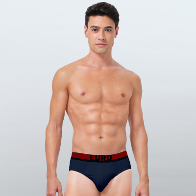 Euro Men’s Micra Maxx Brief | Super- Combed Cotton| Ultra-Soft Waistband | Breathable Fabric | All-Day Comfort
