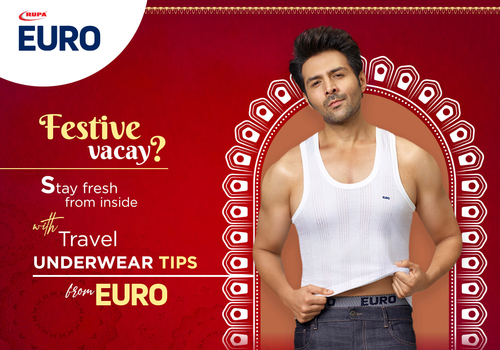 Vacation Calling This Festive Season? Stay fresh from inside with Travel Underwear Tips from Euro